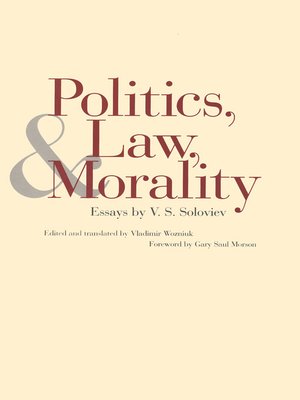 cover image of Politics, Law, and Morality